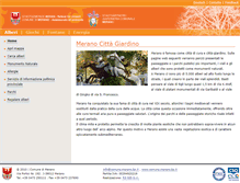 Tablet Screenshot of ambiente.comune.merano.bz.it